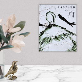 Foto Feriado do Modelo de Moda Vogue de Aquarela