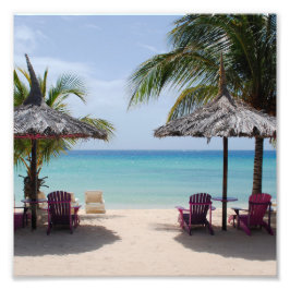 Foto Férias de Palma de areia na praia Destino do Desti