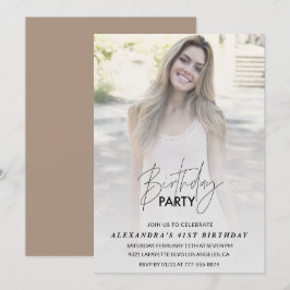 Foto: Festa de aniversário de convite para anivers