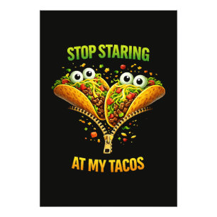 Foto Festa Divertida de Tacos Pare de Olhar para Meus T