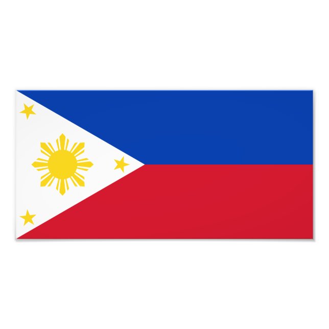 Foto Filipinas - Bandeira das Filipinas (Frente)