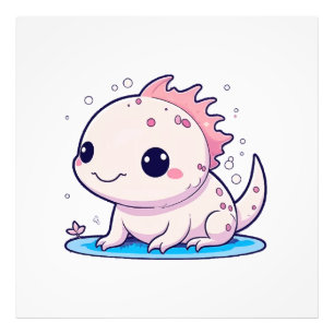 Foto filósofo cute axolote