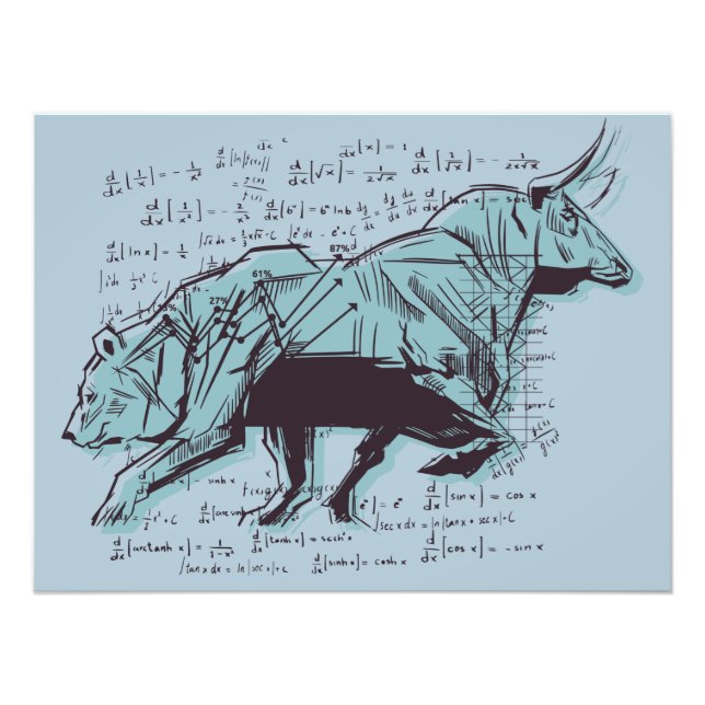 Foto Finanças na Análise do Mercado de Ações (Frente)