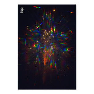 Foto Fireworks através de óculos 3D 2