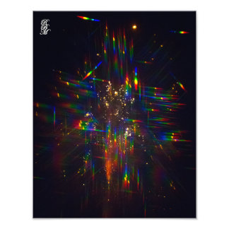 Foto Fireworks through 3D Glasses 2