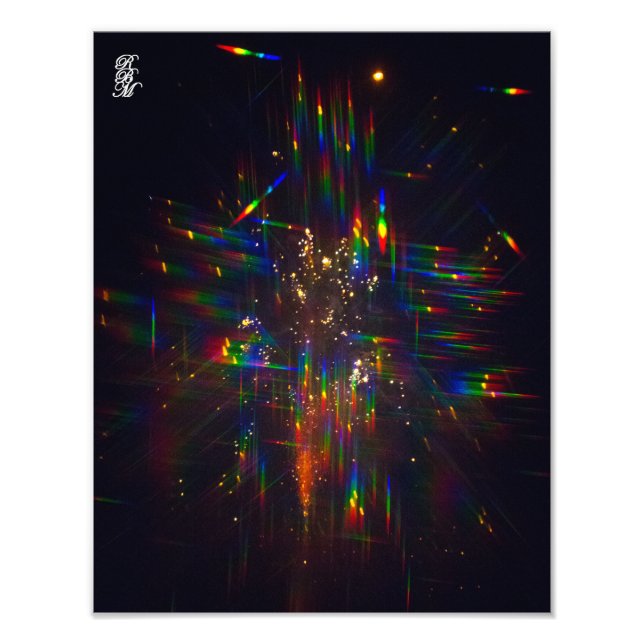 Foto Fireworks through 3D Glasses 2 (Frente)