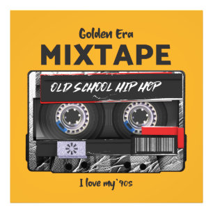Foto Fita Mista Era Dourada 90's Vibes de Hip-Hop Old S