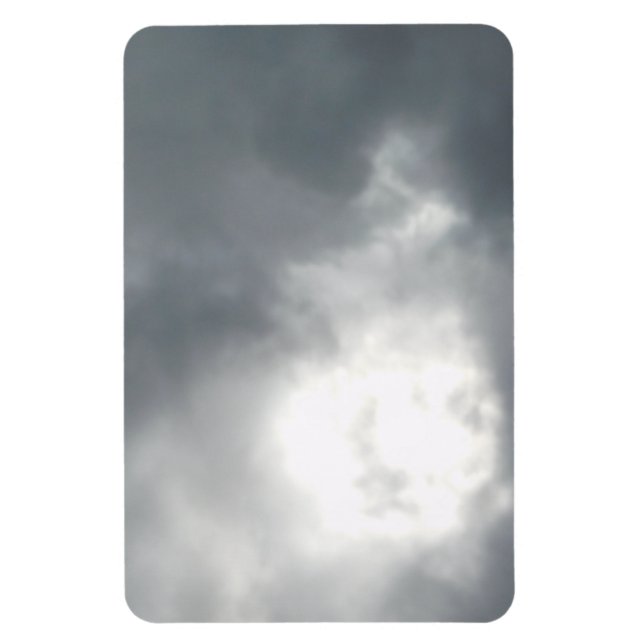 Foto flexível Céu azul de ímã (Vertical)