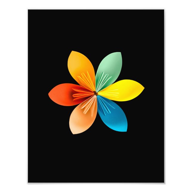 Foto Flor Colorida (Frente)