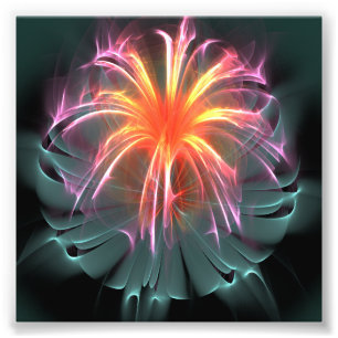 Foto Flor da fibra óptica (quadrado)