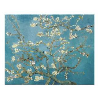 Foto Flor de amêndoa de Vincent van Gogh (1890)