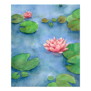 Foto Flôr de Lotus Aguarela