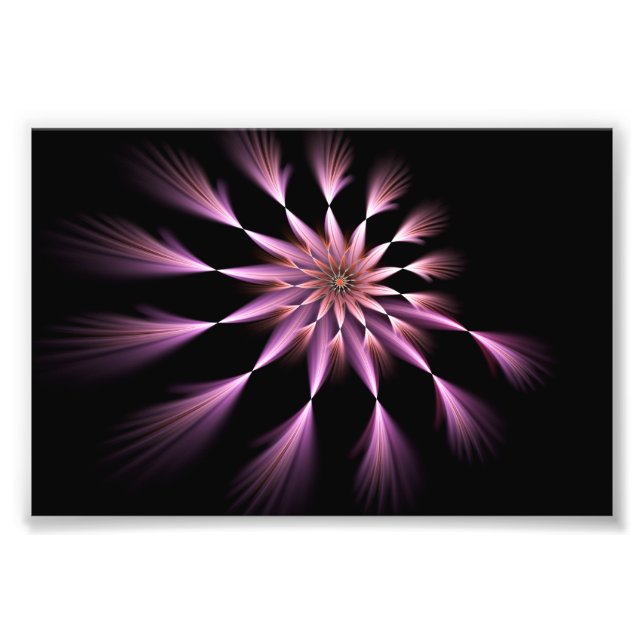 Foto Flor I - Fractal Art Photo Extension (Frente)