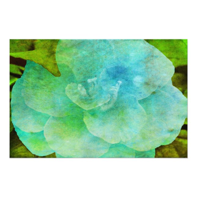 Foto Flor pintada por Shirley Taylor (Frente)