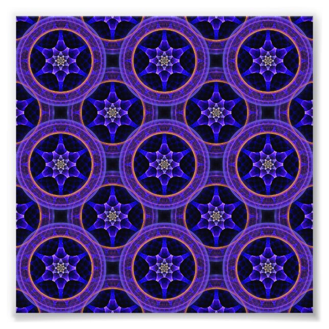Foto Floral Modern Boho Elegant Abstract Pattern #505 (Frente)