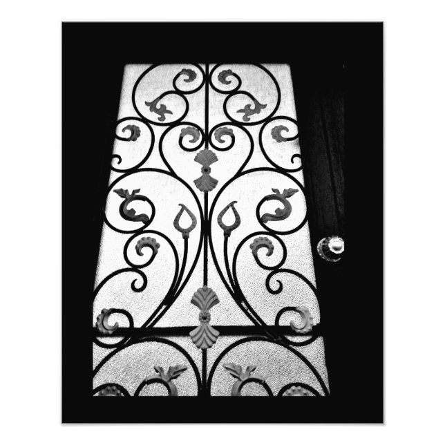 Foto Floral Preto (Frente)