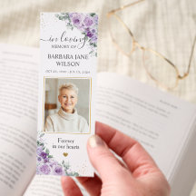 Foto Floral Purple Funeral