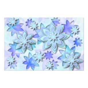 Foto Flores de lótus do abstrato da mandala do