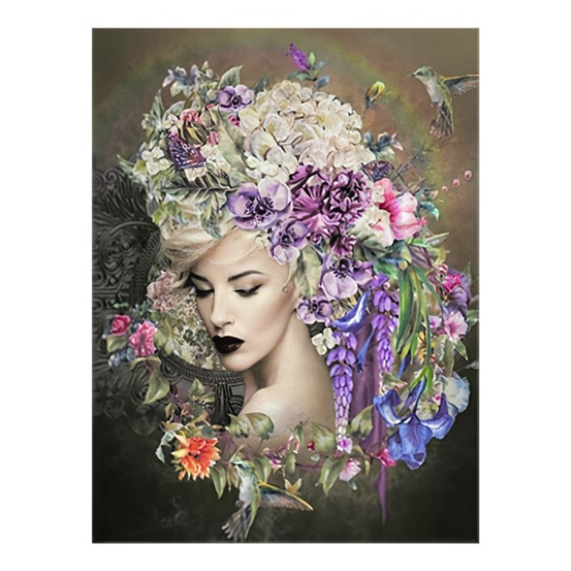 Foto Flores Mulher (Frente)