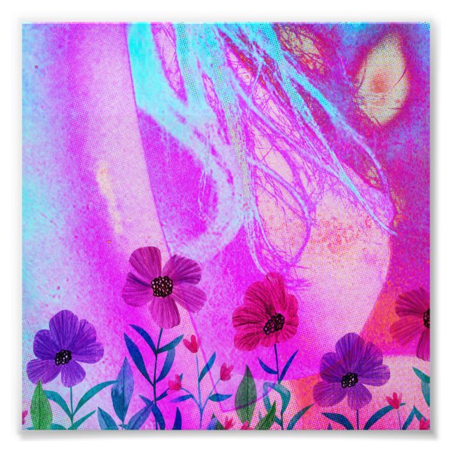 Foto Flores no peito (Frente)