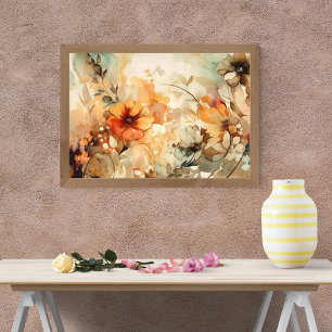 Foto Flores Vibrantes de Aquarela