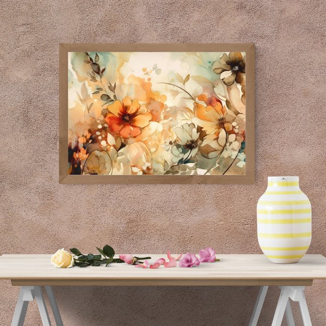 Foto Flores Vibrantes de Aquarela (Criador carregado)