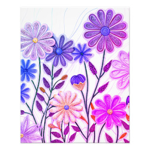 Foto Floresce em Papel & Linha: Flor Silvestre Quilled 