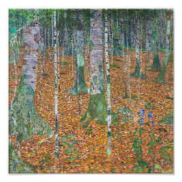 Foto Floresta de Birch | Gustav Klimt |