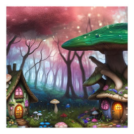 Foto Floresta Encantada Dreamscape Mushroom Fantasy Fai