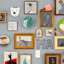 Foto Fluido em Flores Brancas Arte Glam de Moda