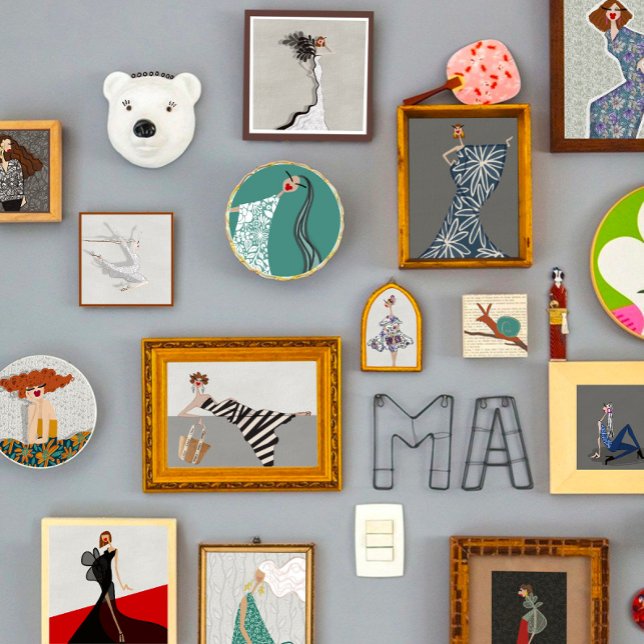 Foto Fluido em Flores Brancas Arte Glam de Moda (Criador carregado)