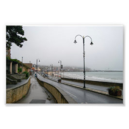 Foto Foggy Morning at Scarborough