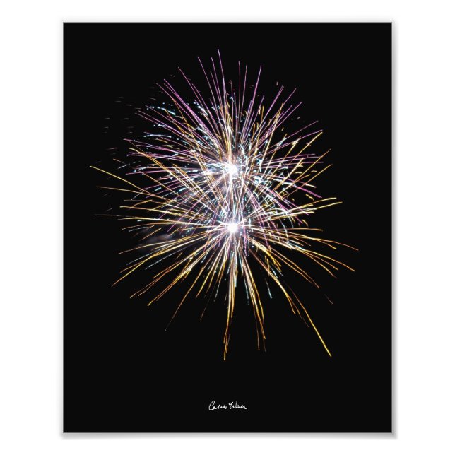 Foto Fogos de artifício na Califórnia (Frente)