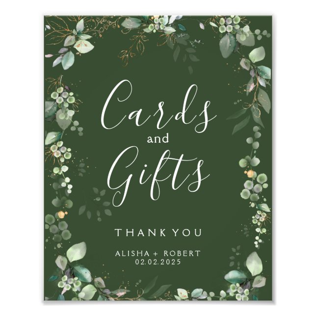 Foto Forest Green Wedding (Frente)