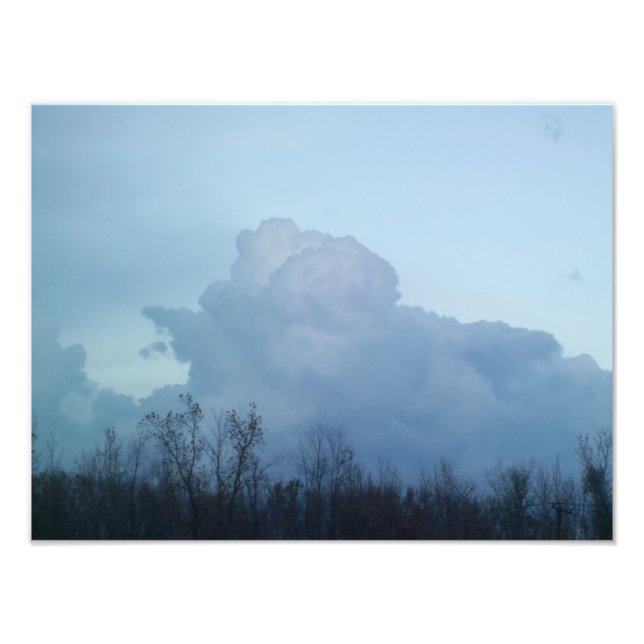 Foto Formas de efervescência de Azul (Frente)