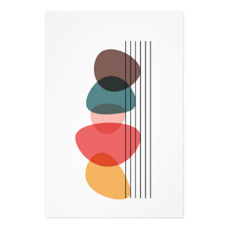 Foto Formas Orgânicas Composição Moderna Artística