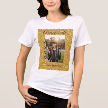 Foto formatura brilho dourado adicionar nome texto