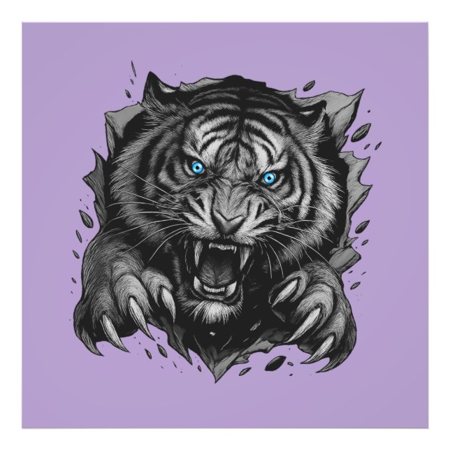 Foto Fortalecimento do Tigre Fierce: Negrito e Selvagem (Frente)