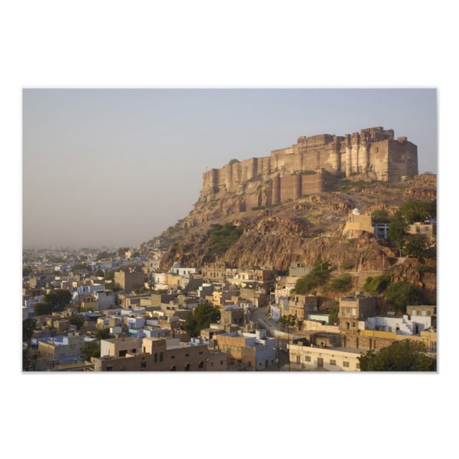 Foto Forte Mehrangarh de Jodhpur. Rajasthan, ÍNDIA. (Frente)