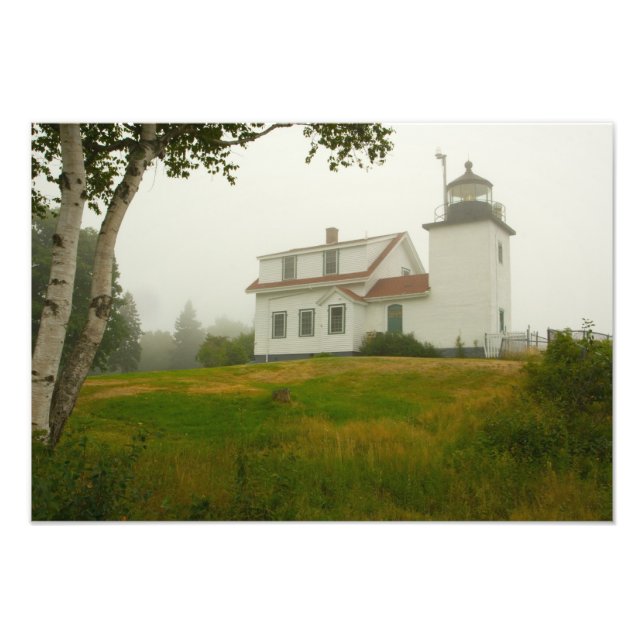 Foto Forte Point Light, Maine (Frente)