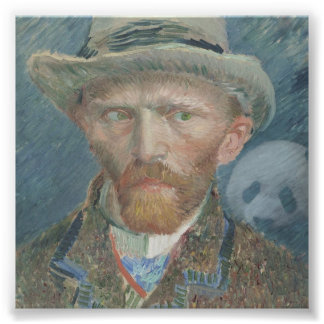 Foto Foto: autorretrato de Van Gogh com Panda Crepy