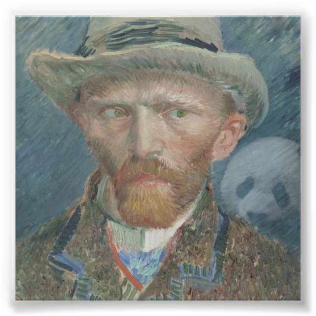 Foto Foto: autorretrato de Van Gogh com Panda Crepy (Frente)