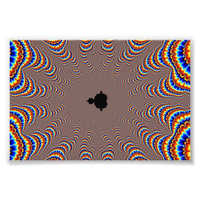 Foto Fractal Central - Arte Fractal (Frente)