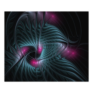 Foto Fractal de Fantasia Colorida abstrato