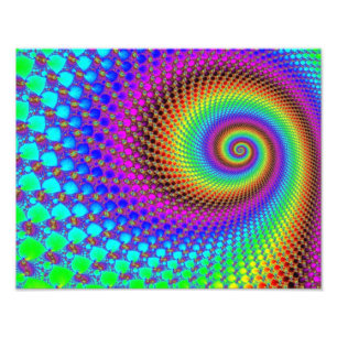 Foto Fractal Espiral abstrato