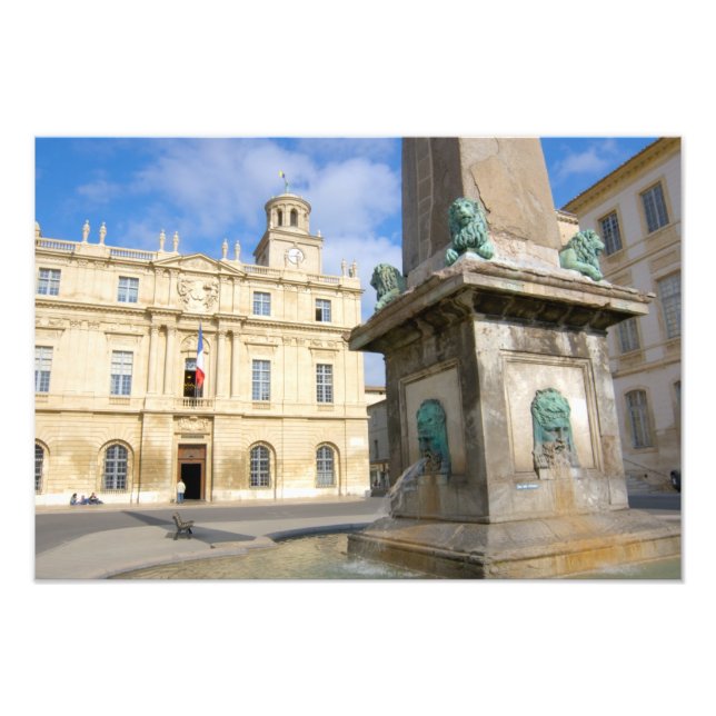 Foto França, Arles, Provença, Praça da (Frente)
