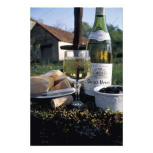 Foto França, Borgonha, Chablis. Vinho local e