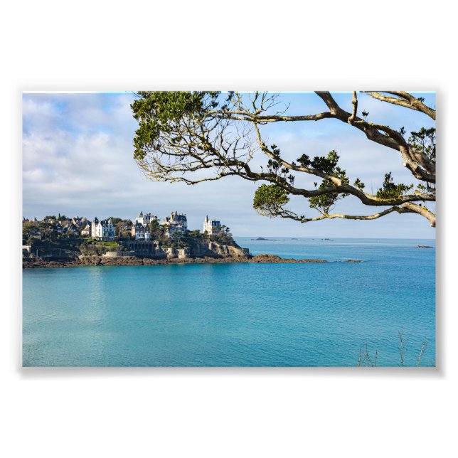 Foto França - Dinard; Plage de l'Écluse (Frente)