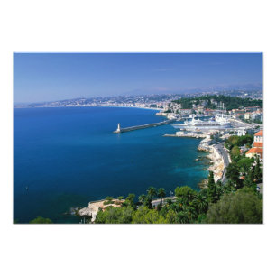 Foto França, Nice, vista aérea do porto