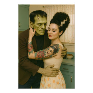 Foto Frankenstein e Bride MCM Art